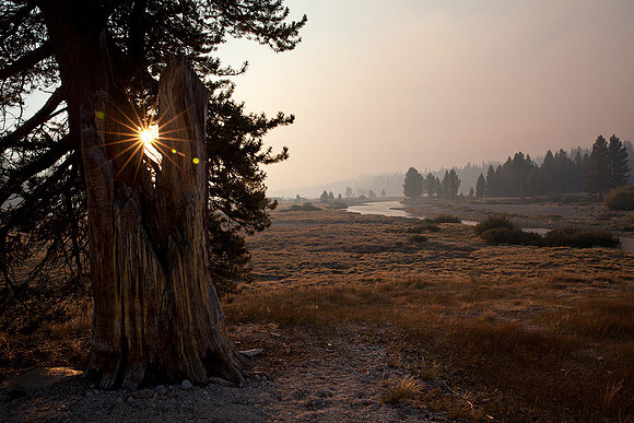 Sunset from Tuolumne Meadows