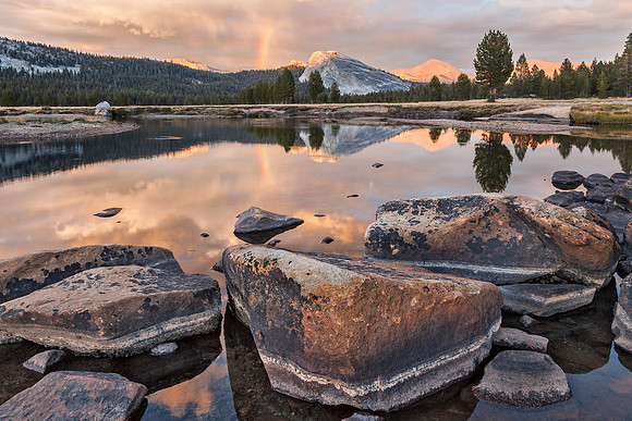 High Sierra Rainbow-Yosemite