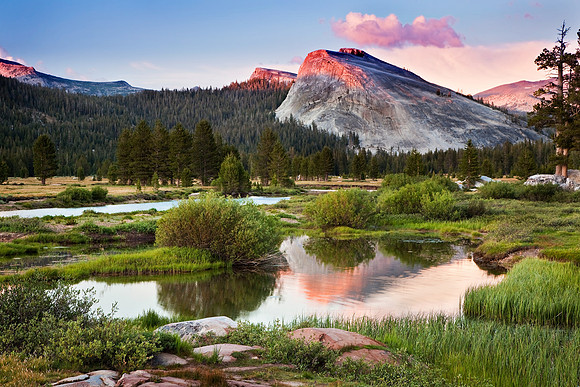 Lembert Dome Sunset