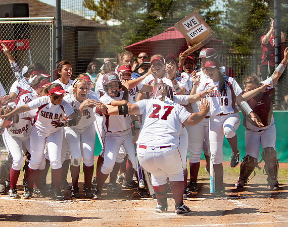 Home run for the Sierra Wolverines!