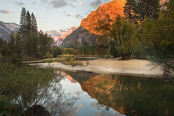 Merced River Sunset